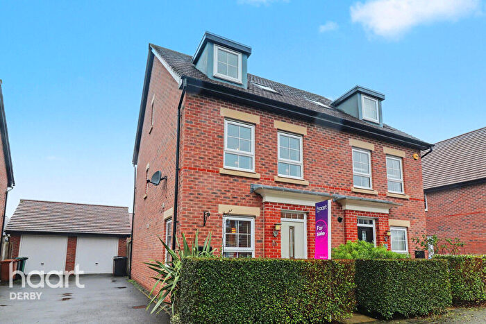 3 Bedroom Semi Detached House For Sale In Elvaston Drive, Derby, DE23