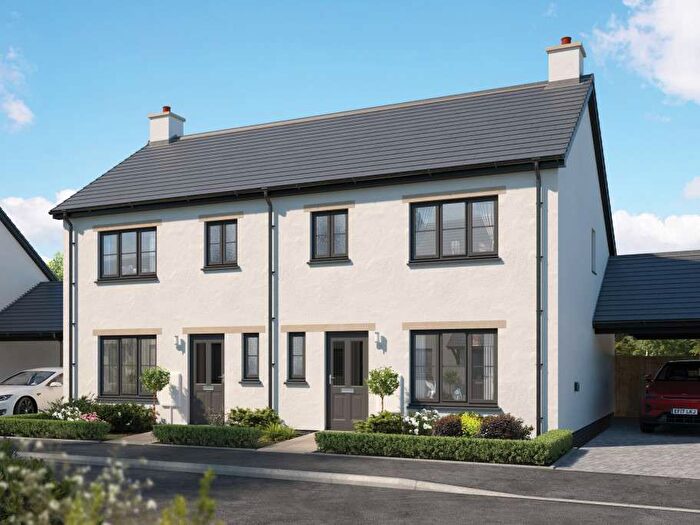 3 Bedroom Semi Detached House For Sale In "The Lime" At Trevemper Road, Newquay, TR8