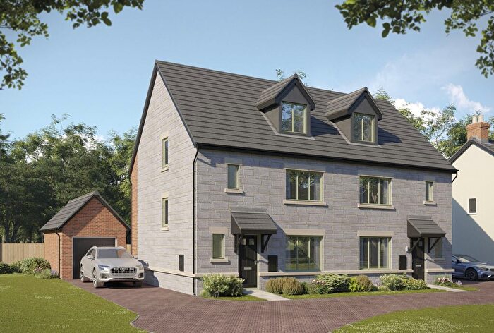 4 Bedroom Semi-detached House For Sale In "The Whitecroft" At Bryn Rhos Crescent, Penllergaer, Swansea, SA4