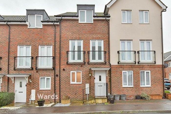 3 Bedroom Town House For Sale In Buttercup Avenue, Minster On Sea, Sheerness, Kent, ME12