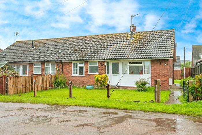 2 Bedroom Semi Detached Bungalow For Sale In Kimberley Road, Bacton, Norwich, NR12