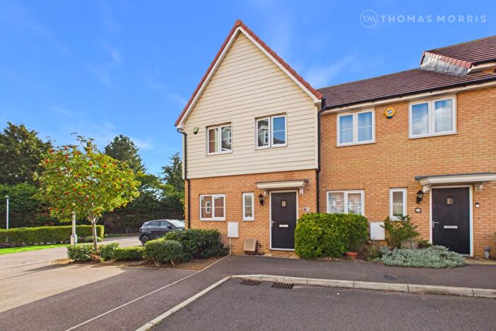 2 Bedroom End Of Terrace House For Sale In Simms Place, Potton, Sandy, Bedfordshire, SG19