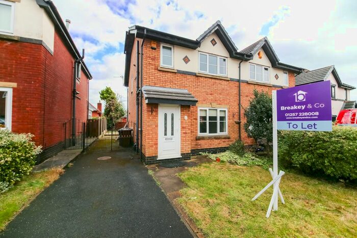 3 Bedroom Semi-Detached House To Rent In Foxfield Grove, Shevington, Wigan, Lancashire, WN6