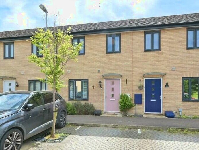 2 Bedroom Terraced House For Sale In Dunnock Way, St. Ives, Cambridgeshire, PE27
