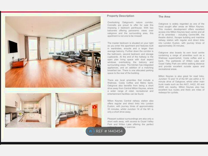 2 Bedroom Flat To Rent In Von Neumann House, Oakgrove, Milton Keynes, MK10