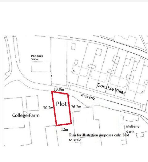 Plot For Sale In Residential Building Plot, West End, Garthorpe, DN17