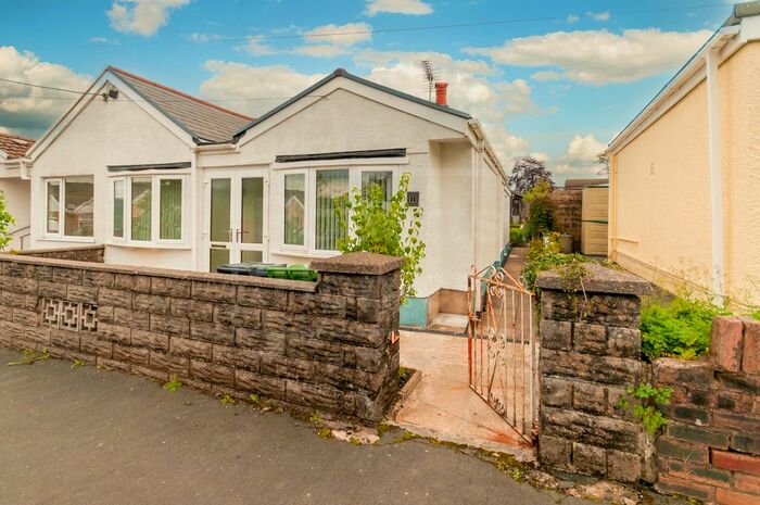 2 Bedroom Semi-Detached Bungalow For Sale In Llwyncelyn Terrace, Coelbren, Neath, West Glamorgan, SA10