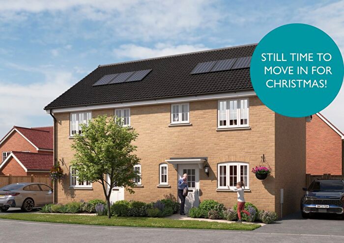 3 Bedroom Semi-detached House For Sale In "The Chaffinch" At Bluebell Avenue, Maldon, CM9
