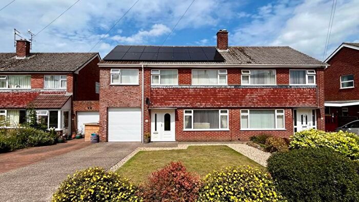 4 Bedroom Semi-Detached House For Sale In King Cuthred Drive, Chard, Somerset, TA20