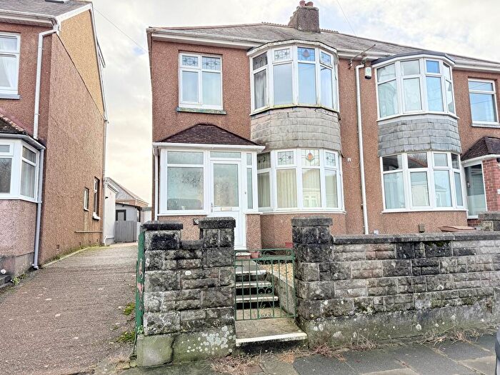 3 Bedroom Semi Detached House For Sale In Waverley Road, St Budeaux, Plymouth., PL5