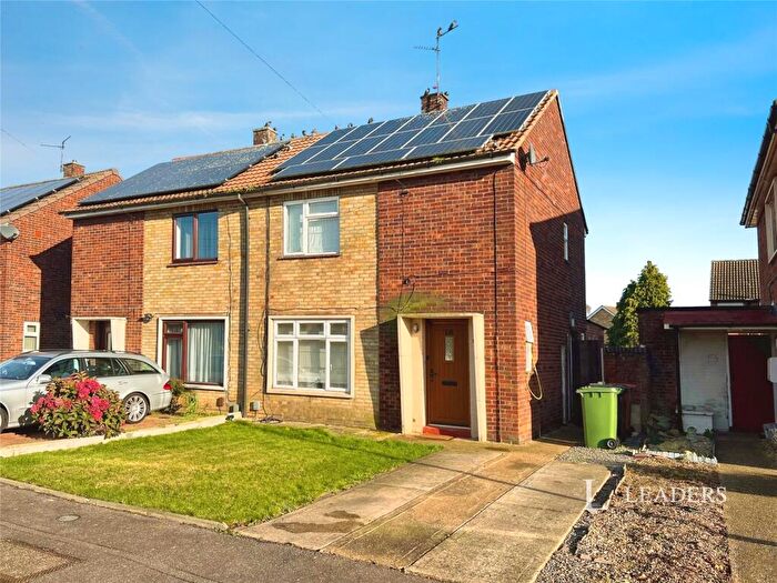 2 Bedroom Semi-Detached House To Rent In Lavender Crescent, Peterborough, Cambridgeshire, PE1