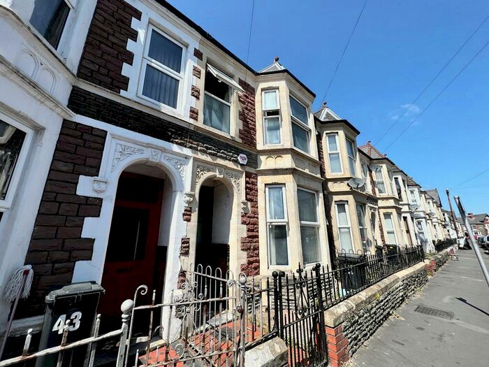 4 Bedroom Terraced House To Rent In Angus Street, Roath, CF24
