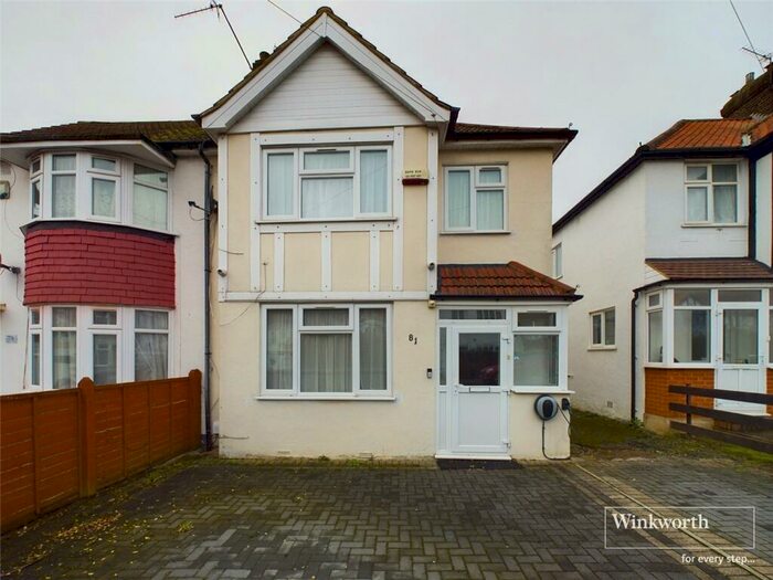 3 Bedroom Semi-Detached House To Rent In Boycroft Avenue, London, NW9