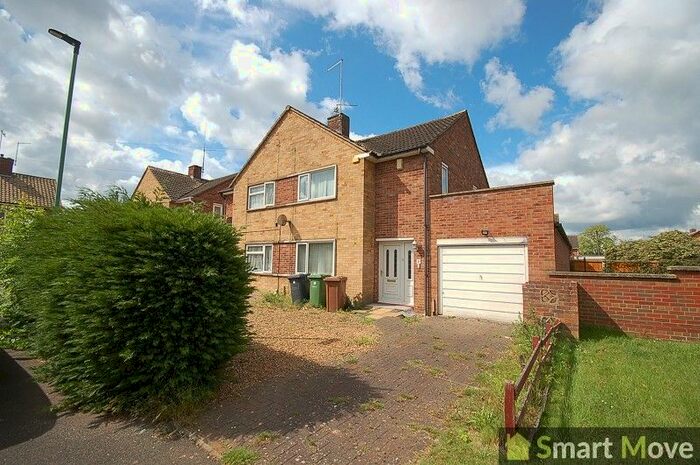 3 Bedroom Semi-Detached House To Rent In Boswell Close, Peterborough, Cambridgeshire., PE1