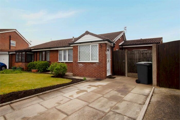 3 Bedroom Semi-Detached Bungalow For Sale In Redbourne Drive, Widnes, Cheshire, WA8