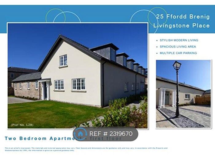 2 Bedroom Flat To Rent In Livingstone Place, St. Asaph, LL17