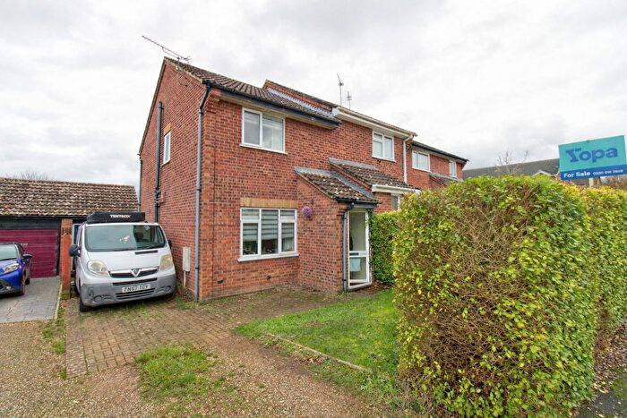 2 Bedroom Semi-Detached House For Sale In Melford Road, Stowmarket, IP14