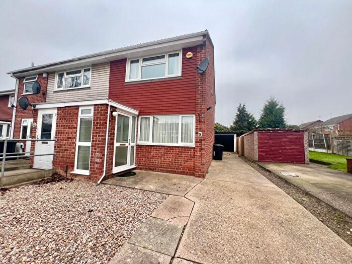 2 Bedroom Semi Detached House To Rent In Manville Close, Bramcote, NG8