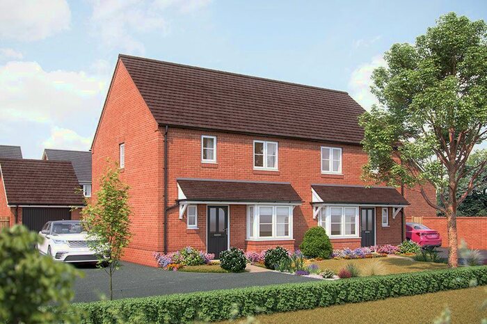 3 Bedroom Terraced House For Sale In "The Elliot" At Off Park Gate Road, Kidderminster, DY10