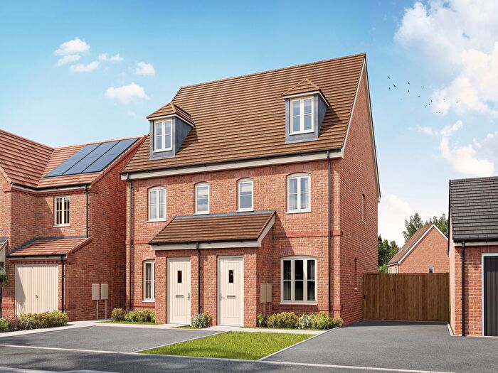 3 Bedroom Semi-Detached House For Sale In "The Saunton" At Fallow Road, Rothwell, Kettering, NN14
