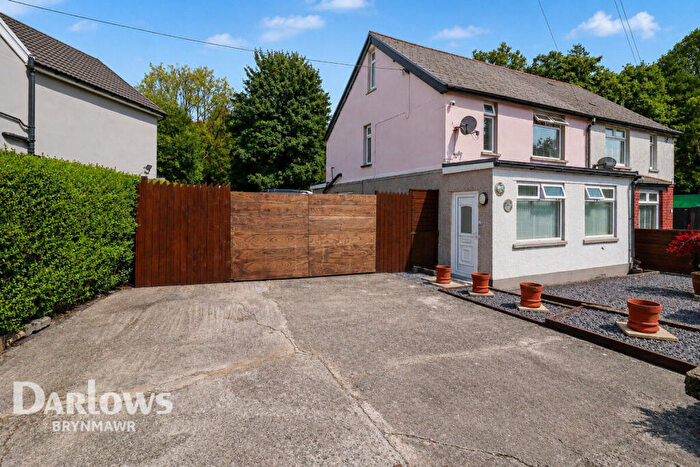 2 Bedroom Semi-Detached House For Sale In Greenfield Crescent, Ebbw Vale, NP23