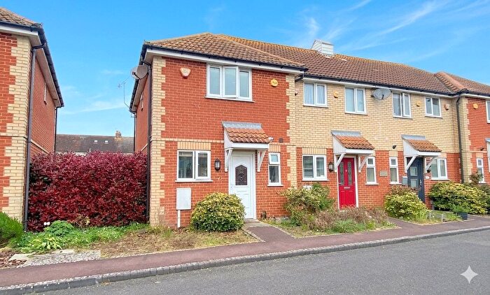 2 Bedroom End Of Terrace House For Sale In Isla Cottages, Wembley Gardens, Lancing, West Sussex, BN15