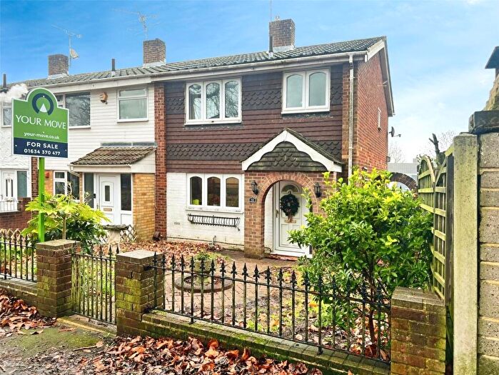 3 Bedroom End Of Terrace House For Sale In Burnham Walk, Rainham, Gillingham, Kent, ME8