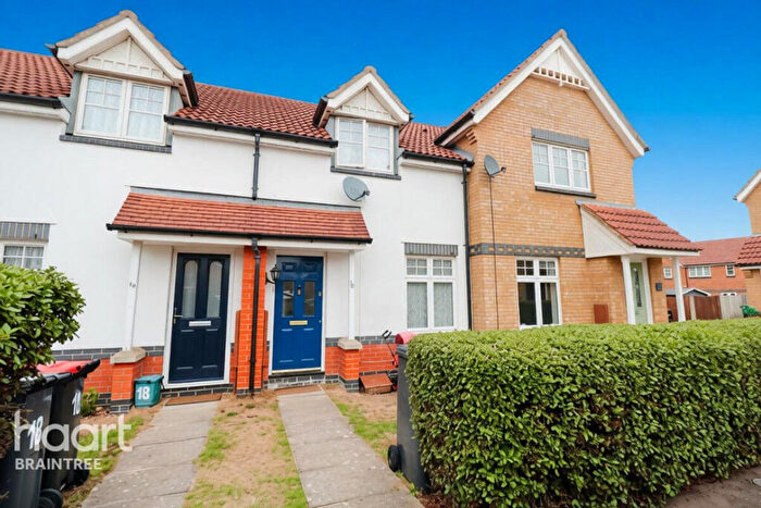 2 Bedroom Terraced House For Sale In Gulls Croft, Braintree, CM7