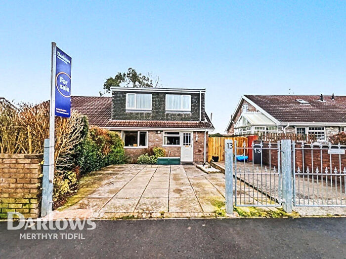 3 Bedroom Semi-Detached Bungalow For Sale In Monmouth Drive, Merthyr Tydfil, CF48