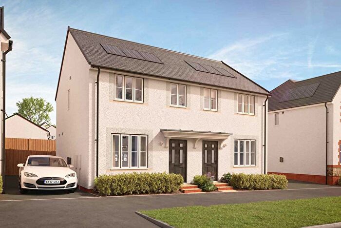 3 Bedroom Semi-detached House For Sale In "The Grovier" At Carkeel, Saltash, PL12