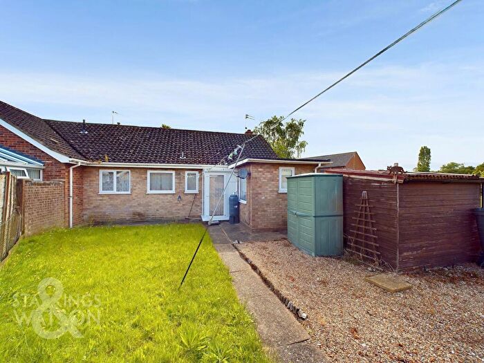 2 Bedroom Semi-Detached Bungalow For Sale In The Packway, Wortwell, Harleston, IP20