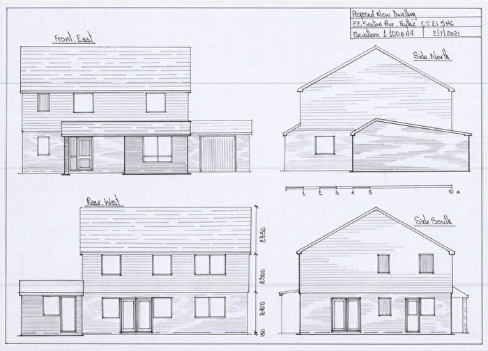 Plot For Sale In Seaton Avenue, Hythe, CT21