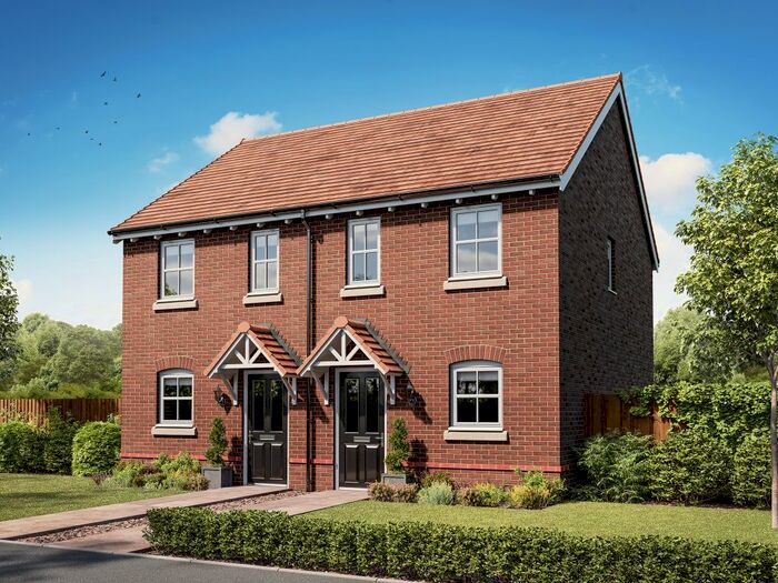 2 Bedroom Semi-Detached House For Sale In "The Alnmouth" At Nursery Lane, South Wootton, King's Lynn, PE30