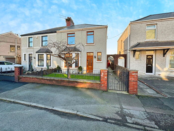 3 Bedroom Semi-Detached House For Sale In Wern Road, Margam, Port Talbot, SA13