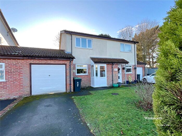 2 Bedroom Semi Detached House For Sale In Celandine Close, Christchurch, Dorset, BH23
