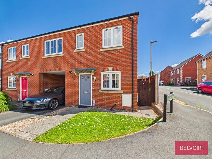 2 Bedroom Semi-detached House For Sale In Henry Robertson Drive, Gobowen, Oswestry, SY11