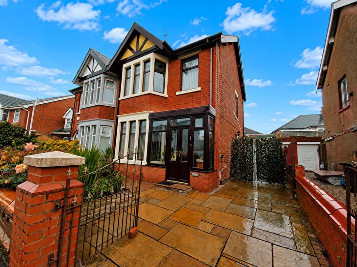 3 Bedroom Semi Detached House For Sale In Glastonbury Avenue, Blackpool, Lancashire, FY1