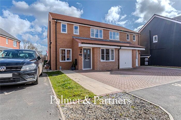 4 Bedroom Semi-Detached House For Sale In Hodgson Avenue, Leiston, Suffolk, IP16