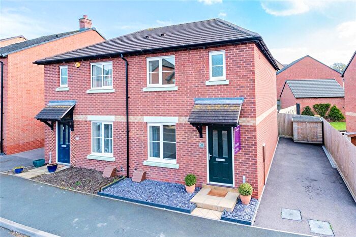 3 Bedroom Semi-Detached House For Sale In Vesey Court, Wellington, Telford, Shropshire, TF6