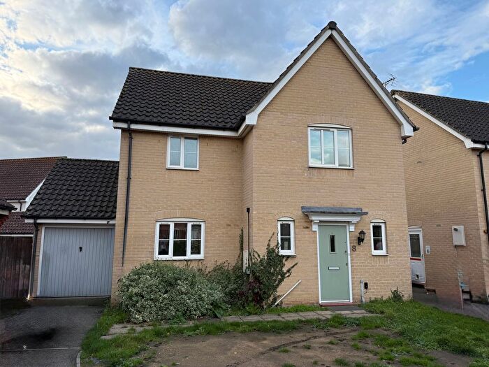3 Bedroom Detached House To Rent In Windmill Close, Lakenheath, IP27