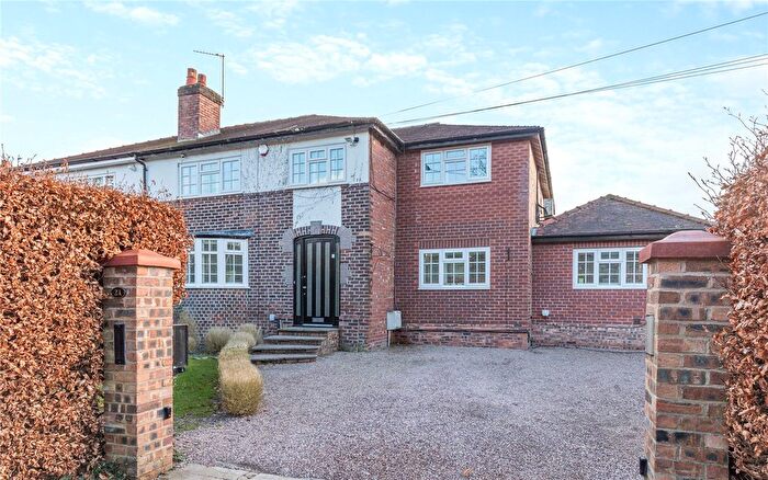 5 Bedroom Semi-Detached House For Sale In Chapel Lane, Hale Barns, Altrincham, Greater Manchester, WA15