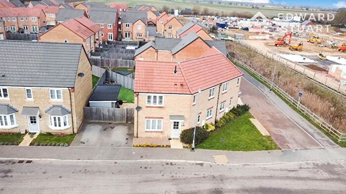 3 Bedroom Semi-Detached House For Sale In Harrier Way, Market Deeping, Peterborough, Lincolnshire, PE6