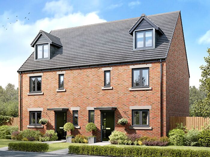 4 Bedroom Semi Detached House For Sale In "The Whinfell" At Laneside Farm, Victoria Road, Morley, Leeds, LS27