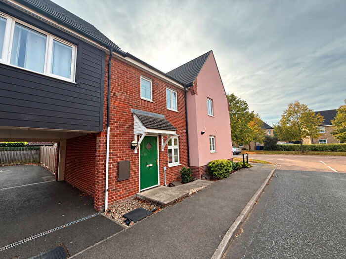 2 Bedroom Terraced House To Rent In Juniper Road, Bury St Edmunds, Suffolk, IP32