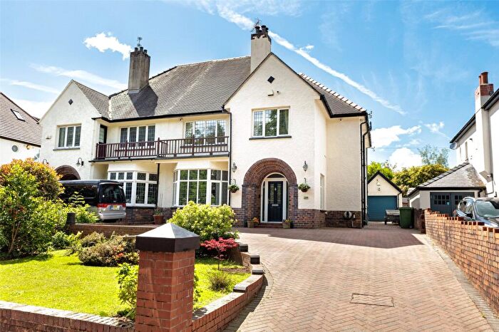 4 Bedroom Semi Detached House For Sale In Lake Road West, Roath Park, Cardiff, CF23