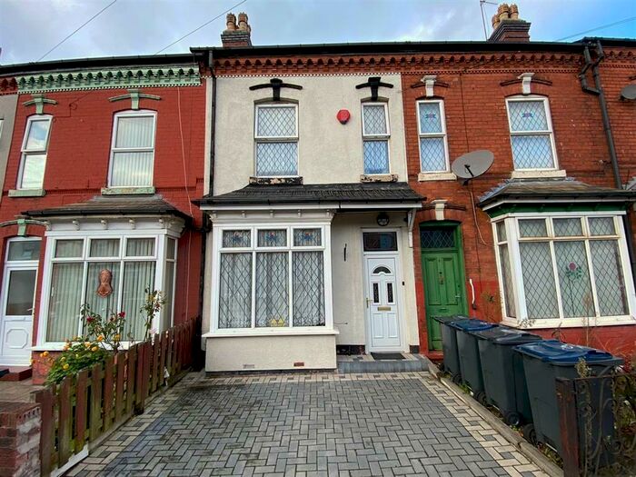 3 Bedroom Terraced House To Rent In Charles Road, Small Heath, Birmingham, B10
