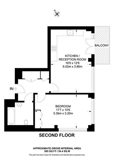 1 Bedroom Flat To Rent In Hepscott Road, London, E9