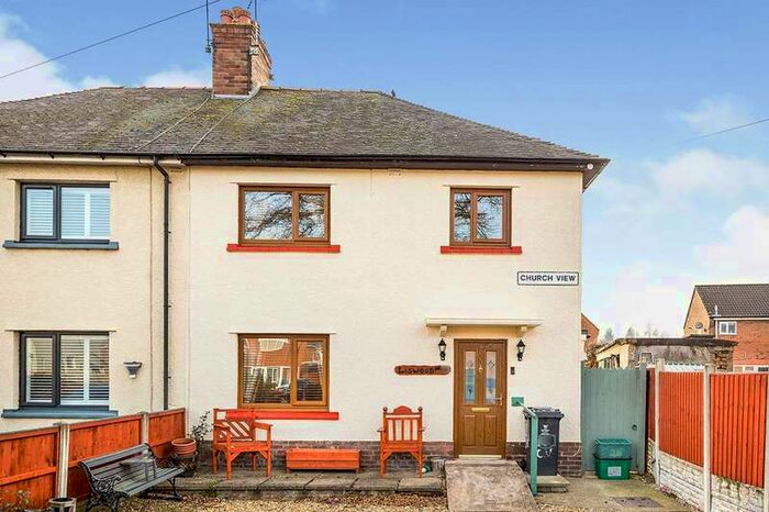 3 Bedroom Semi-Detached House For Sale In Church View, Chirk, Wrexham, Wrecsam, LL14