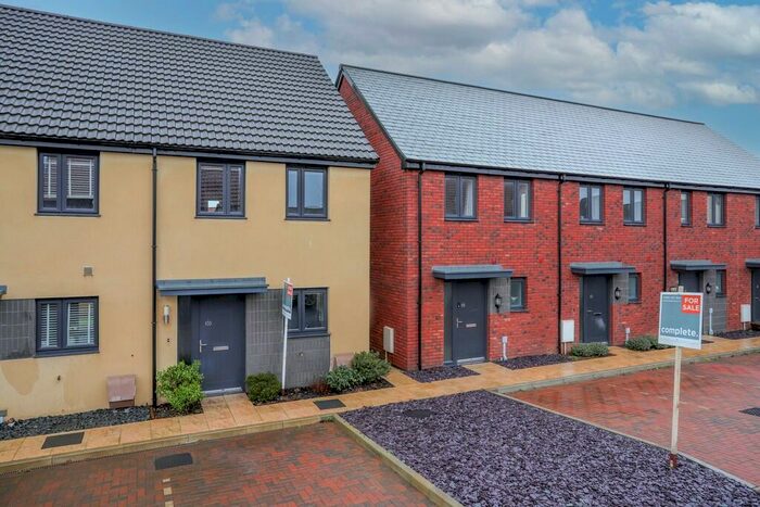 2 Bedroom End Of Terrace House To Rent In Badger Way, Cranbrook, EX5