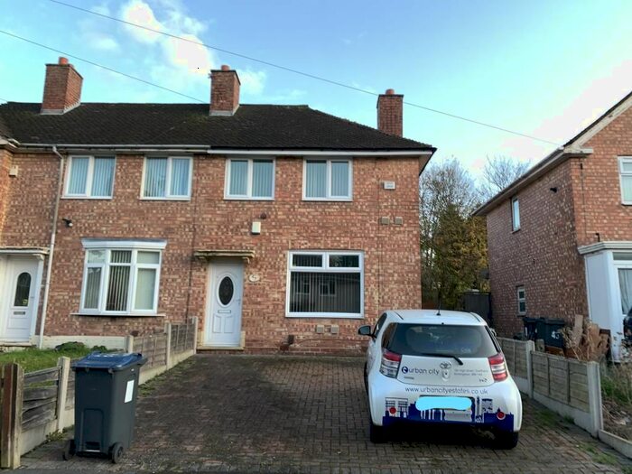 2 Bedroom Semi-Detached House To Rent In Loeless Road, Kitts Green, Birmingham B33